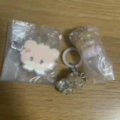 mikko ラテ Latte フロッキーヘアクリップ めじるしチャーム