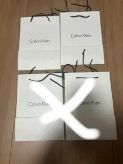 カルバンクライン ショップ袋 ショッピングバッグ ショッパー 2枚