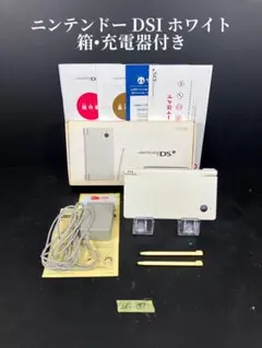 ニンテンドーDSi ホワイト 本体・充電器・箱付き