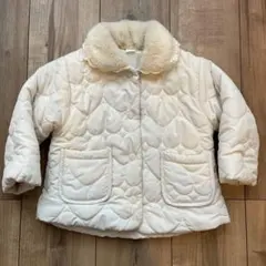 Cottoli バースデイ ハートキルト ジャケット サイズ90