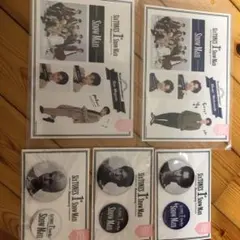 snowman 渡辺翔太、ラウール、目黒蓮　缶バッジ　ステッカーセット