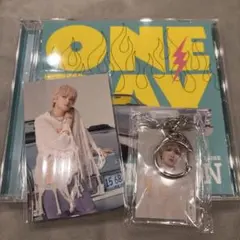 ONE DAY CD フォトカード　キーホルダー セット　佐藤峻乃介