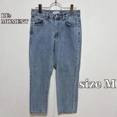 ●RE:MOMENT ウォッシュドデニムジーンズ（M）アメカジ　カジュアル