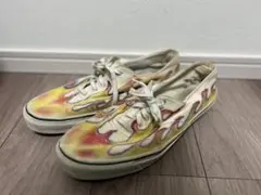 ファイアーパターン　ビンテージ　スニーカー