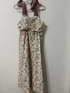 花柄キャミ 원피스 신품 미사용