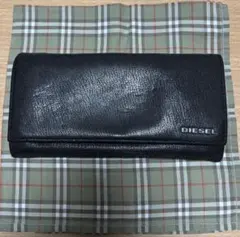 Meruファン様専用 DIESEL 黒 レザー 長財布