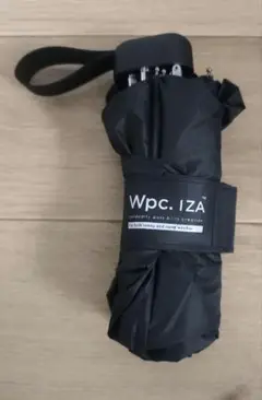 Wpc. IZA 折りたたみ傘 ブラック 晴雨兼用