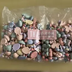 ハンドメイド　まとめ売り マットなさくらんぼといちごのプラパーツ