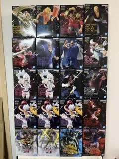 ワンピース　BATTLE RECORD 閃光絶景20体セット