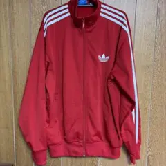 90s old adidas トラックジャケット あいみょん ギャング 赤 XL - メルカリ