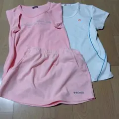 値下げellesseテニスウェア2枚とスコートセットのサムネイル