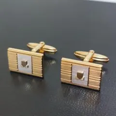 LANVIN　ランバン　カフリンクス　ゴールド×シルバー色のサムネイル