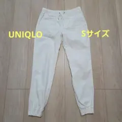 UNIQLO ホワイト カジュアルパンツ Sサイズ