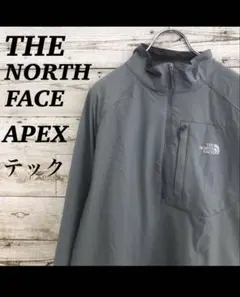 カ*ズ様 USA規格ノースフェイス刺繍ロゴハーフジップジャケット