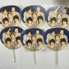 嵐　ARASHI Beautiful World ミニうちわ 6枚セット⑤