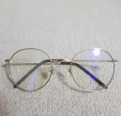 zoff ブルーライトカット　度なし　PCメガネ