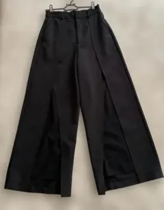 【JEANASIS 】デザインワイドパンツ