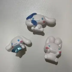 シナモロール　ガチャガチャ フィギュア3体セット