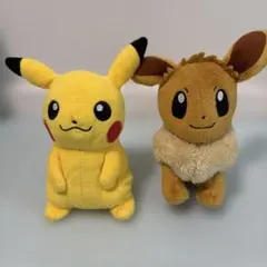 ピカチュウ イーブイ ぬいぐるみ セット Pokemon（ポケモン） ポケモンセンターオリジナル ぬいぐるみ