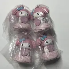 サンリオキャラクターズ ホイップクリームマスコット マイメロディ マイメロ 4つ