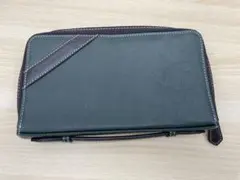 カステルバジャック　長財布　クラッチバック　ラウンドファスナー　オーガナイザー