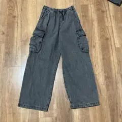 デニムパンツ ワイド デニム