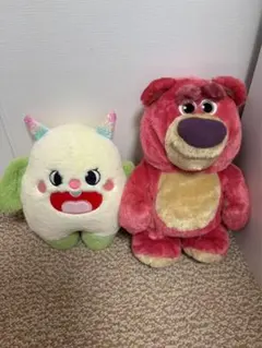 モンスターとロッツォのぬいぐるみセット