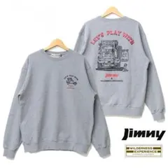 ウィルダネスエクスペリエンス × ジムニー スウェットトレーナー グレー L