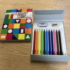 サクラクーピーペンシル 12色セットのサムネイル