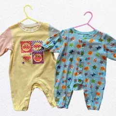 アンパンマンベビー服ロンパース70センチ 2点セット