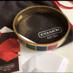 COACH マルチカラーバングル