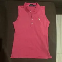 POLO GOLF RALPH LAUREN ピンクポロシャツ M