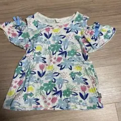 KP フラワープリント Tシャツ　120