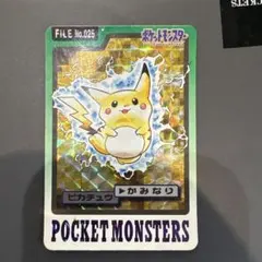 ピカチュウ FILE No.025 カードダス ポケモン