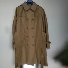 ❨美品❩　ユニクロ　ベージュ トレンチコート ウエストベルト付き　LSize