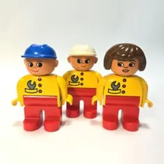 LEGO レゴ デュプロ ミニフィギュア 3体セット