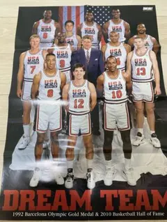 DREAM TEAM ポスター 1992年バルセロナオリンピック　NBAポスター
