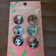 Blythe ブライス 缶バッジ 6個セット Pretty Flower - メルカリ