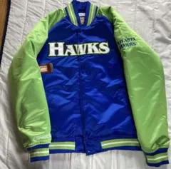mitchell&ness nba スタジャン ジャケット hawks ホークス