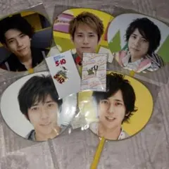 嵐　二宮和也さん、ミニうちわ＆チャーム➕イヤホンジャック＆ストラップ