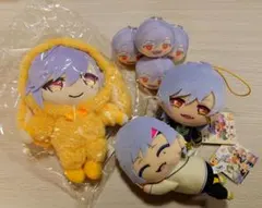 A3! 斑鳩三角 ぬいぐるみ おまんじゅう 7点セット