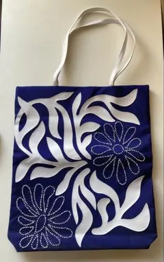 新品　ハワイアン柄トートバッグ