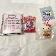 PVCマスコット4 キーホルダー ハローキティ トレーディングエアキーホルダー