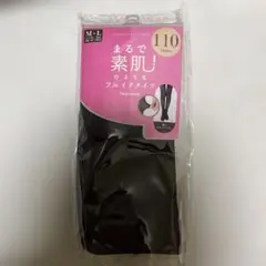 チュチュアンナ フェイクタイツ 110デニール M-L ブラック 黒 ブルベ