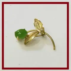 【レトロ】翡翠　ひすい　鯉　ブローチ　 ペンダントトップ　帯留め レトロ】翡翠 ひすい 鯉 ブローチ ペンダントトップ 帯留め