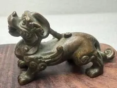 古銅製印章・神獣鈕・篆刻文字・風水開運・蔵品、縁起物、古美術、旧家
