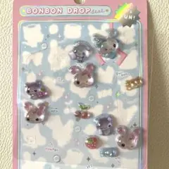 正規品ボンボンドロップシール　キャンディツインズ　うさぎ