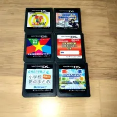 【超絶格安！】【おすすめ】ニンテンドーDS 学習ソフト 6本セット③