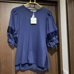 TORRAZZO DONNA ネイビー Tシャツ Fサイズ