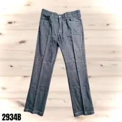 ikka イッカ ダークグレー ストレートレッグ デニムパンツ 2934のサムネイル
